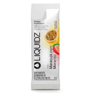 Liquidz Power Hydration Sabor Maracuj&aacute; com Morango 5g