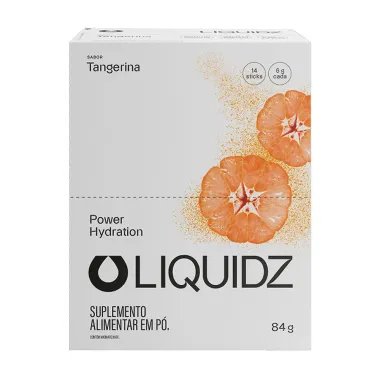Liquidz Power Hydration Sabor Tangerina Sach&ecirc; 5g