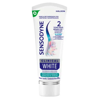 Creme Dental Sensodyne Clinical White 66g