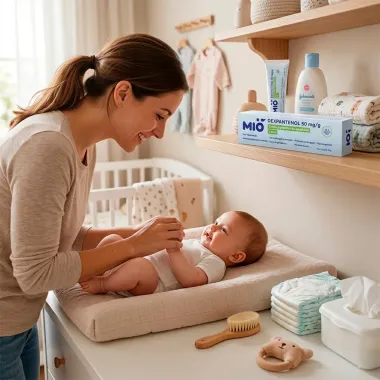 Creme Preventivo de Assaduras Mi&oacute; Dexpantenol 50mg/g 7 em 1 com 30g