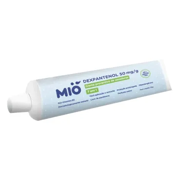 Creme Preventivo de Assaduras Mi&oacute; Dexpantenol 50mg/g 7 em 1 com 30g