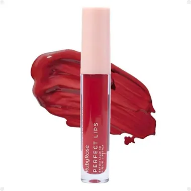 Batom L&iacute;quido Ruby Rose Perfect Lips Wildflower