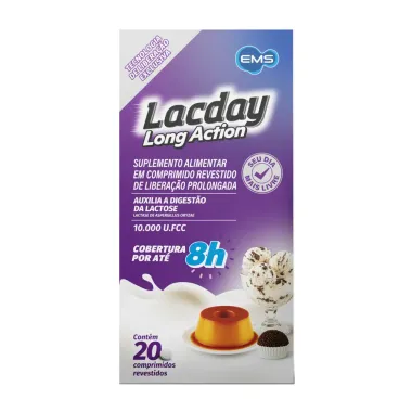 Lacday Long Action com 20 Comprimidos Revestidos
