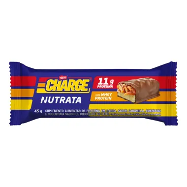 Barra de Prote&iacute;na Nutrata Nestle Charge com Whey Protein 11g de Prote&iacute;na 45g