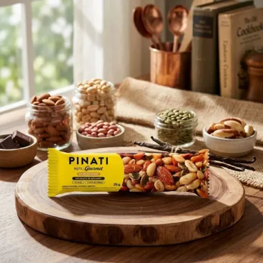 Barra de Cereais Pinati Nuts Gourmet Mix de Castanhas 25g
