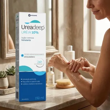 Lo&ccedil;&atilde;o Cremosa Hidratante Ureadeep Ureia 10% 150ml