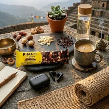 Barra de Cereais Pinati Nuts Gourmet Chocolate Amargo 25g