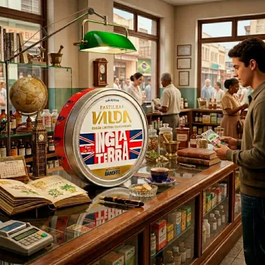 Pastilhas Valda Inglaterra Sabor Banoffe Sem A&ccedil;&uacute;car Edi&ccedil;&atilde;o Limitada Colecion&aacute;vel 50g