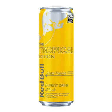 Energ&eacute;tico Red Bull The Tropical Edition Frutas Tropicais 473ml