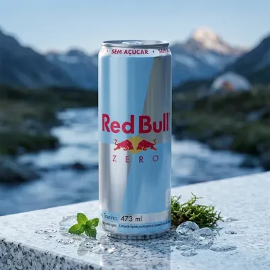 Energ&eacute;tico Red Bull Zero Sem A&ccedil;&uacute;car 473ml