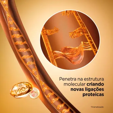 Ampola Tratamento Pantene Pro Shot Reestrutura&ccedil;&atilde;o Molecular 90ml