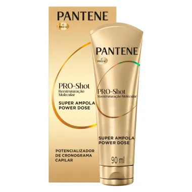 Ampola Tratamento Pantene Pro Shot Reestrutura&ccedil;&atilde;o Molecular 90ml