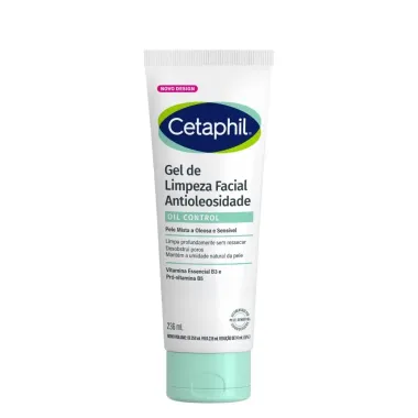 Cetaphil Oil Control Gel de Limpeza Facial Antioleosidade Pele Mista a Oleosa e Sens&iacute;vel 236ml