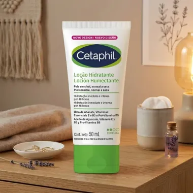 Cetaphil Lo&ccedil;&atilde;o Hidratante Pele Sens&iacute;vel Normal a Seca 50ml