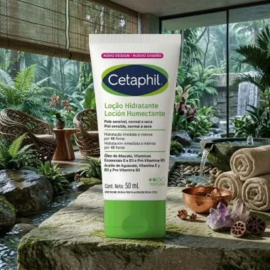 Cetaphil Lo&ccedil;&atilde;o Hidratante Pele Sens&iacute;vel Normal a Seca 50ml