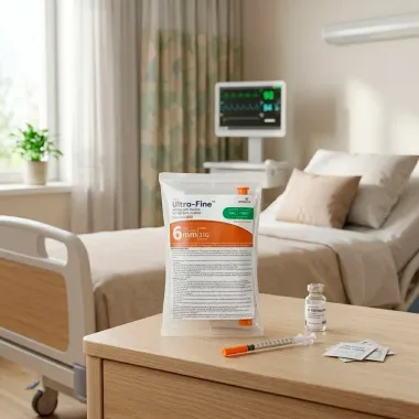 Seringa para Insulina Ultra Fine 100UI 6mm 31G Est&eacute;reis 1ml com 10 Unidades