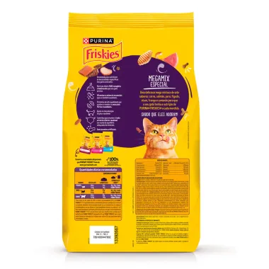 Ra&ccedil;&atilde;o para Gatos Friskies Castrados Megamix Especial 2,5kg