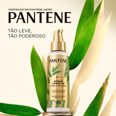 S&eacute;rum Leave In Pantene For&ccedil;a e Nutri&ccedil;&atilde;o 95ml