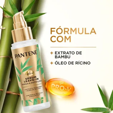 S&eacute;rum Leave In Pantene For&ccedil;a e Nutri&ccedil;&atilde;o 95ml