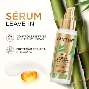 S&eacute;rum Leave In Pantene For&ccedil;a e Nutri&ccedil;&atilde;o 95ml
