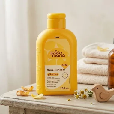 Condicionador Beb&ecirc; Jo&atilde;o e Maria Glicerina 200ml