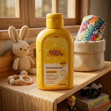 Condicionador Beb&ecirc; Jo&atilde;o e Maria Glicerina 200ml
