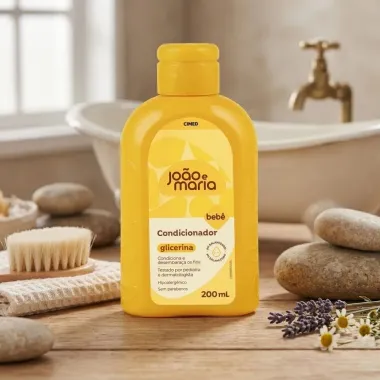 Condicionador Beb&ecirc; Jo&atilde;o e Maria Glicerina 200ml