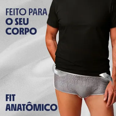 Roupa &Iacute;ntima Plenitud Plus Men Tamanho G/XG Severa 16 Unidades Descart&aacute;veis