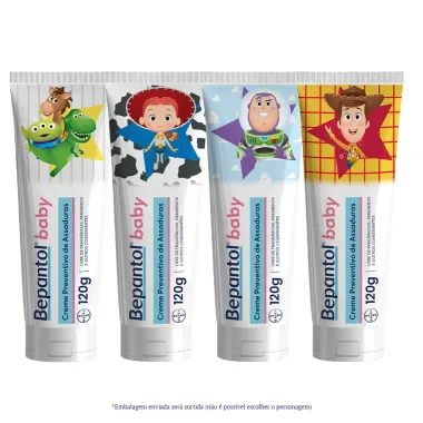Bepantol Baby Creme Preventivo de Assaduras Toy Story Personagens Sortidos 120g