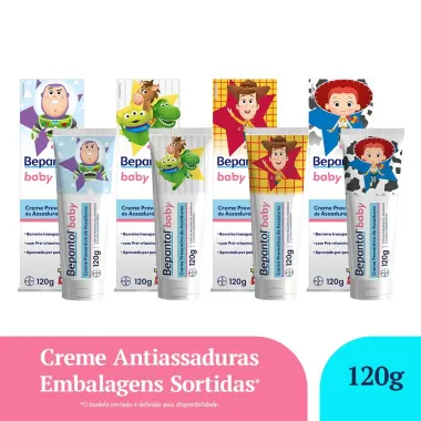 Bepantol Baby Creme Preventivo de Assaduras Toy Story Personagens Sortidos 120g