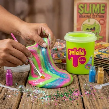Slaime Gelel&eacute; Tradicional Cores Sortidas 152g