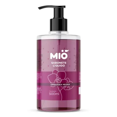 Sabonete L&iacute;quido Mi&oacute; Orqu&iacute;dea Negra 500ml