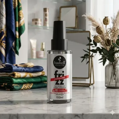 &Oacute;leo Blinda Fio Haskell Frizz Cancelado 100ml