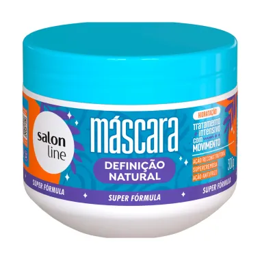 M&aacute;scara de Tratamento Salon Line Defini&ccedil;&atilde;o Natural 300g