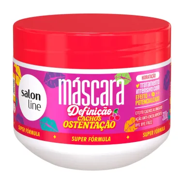 M&aacute;scara de Tratamento Salon Line Defini&ccedil;&atilde;o Intensa Cachos Ostenta&ccedil;&atilde;o 300g