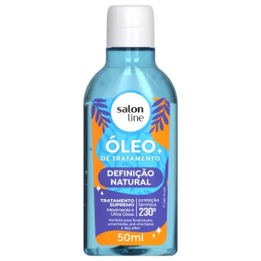 &Oacute;leo Capilar De Tratamento Salon Line Defini&ccedil;&atilde;o Natural 50ml