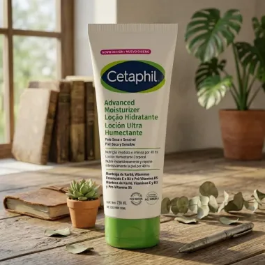 Cetaphil Advanced Moisturizer Lo&ccedil;&atilde;o Hidratante Pele Seca e Sens&iacute;vel 236ml