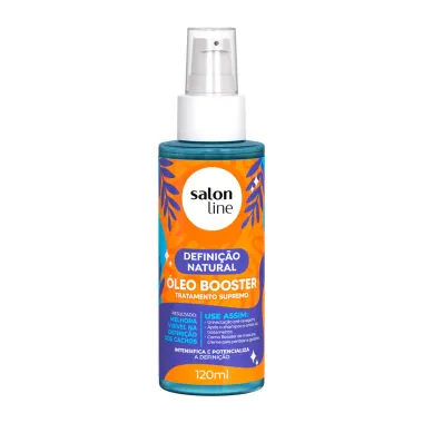 &Oacute;leo Booster Salon Line Defini&ccedil;&atilde;o Natural Tratamento Supremo 120ml