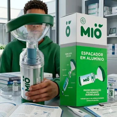 Espa&ccedil;ador Mi&oacute; Adolescente Adulto em Alum&iacute;nio 1 Unidade