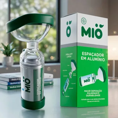 Espa&ccedil;ador Mi&oacute; Adolescente Adulto em Alum&iacute;nio 1 Unidade