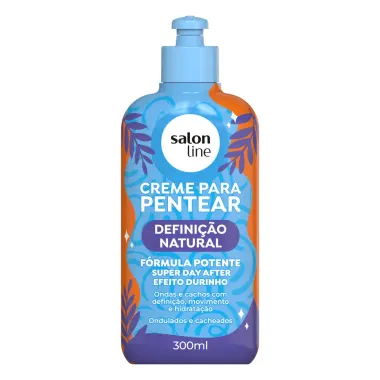 Creme de Pentear Salon Line Defini&ccedil;&atilde;o Natural Day After Ondulados e Cacheados 300ml