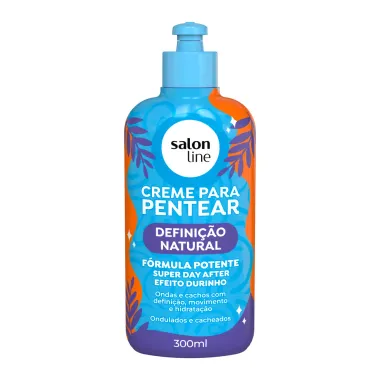 Creme de Pentear Salon Line Defini&ccedil;&atilde;o Natural Day After Ondulados e Cacheados 300ml