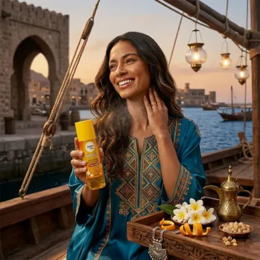 Body Splash Salon Line X&ecirc;rosa Ver&atilde;o &Aacute;rabe Corpo e Cabelo Floral 200ml