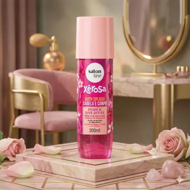 Body Splash Salon Line X&ecirc;rosa Poder das Divas Cabelo e Corpo Oriental 200ml
