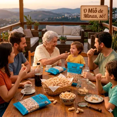 Biscoito de Polvilho Mi&oacute; Tradicional 70g