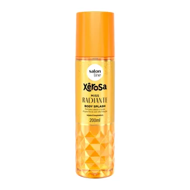 Body Splash Salon Line X&ecirc;rosa Miss Radiante Cabelo e Corpo Chypre Floral com Alta Fixa&ccedil;&atilde;o 200ml