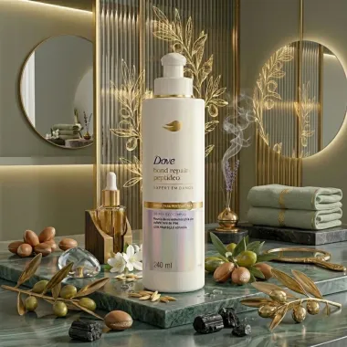 Creme para Pentear Dove Bond Repair e Pept&iacute;deo 240ml