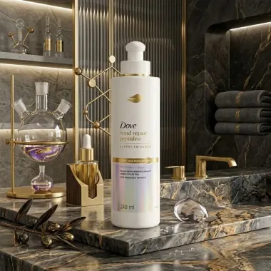 Creme para Pentear Dove Bond Repair e Pept&iacute;deo 240ml