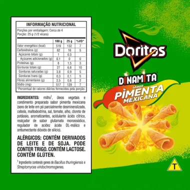 Doritos Dinamita Pimenta Mexicana 110g