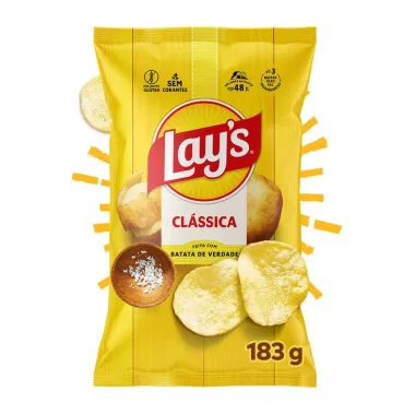Batata Lays Classica com 183g